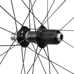Shimano 105 RS710 C32 Tubeless CL Disc Rear Wheel -Shimano Shop Shimano 105 RS710 C32 Tubeless CL Disc Rear Wheel Black 1