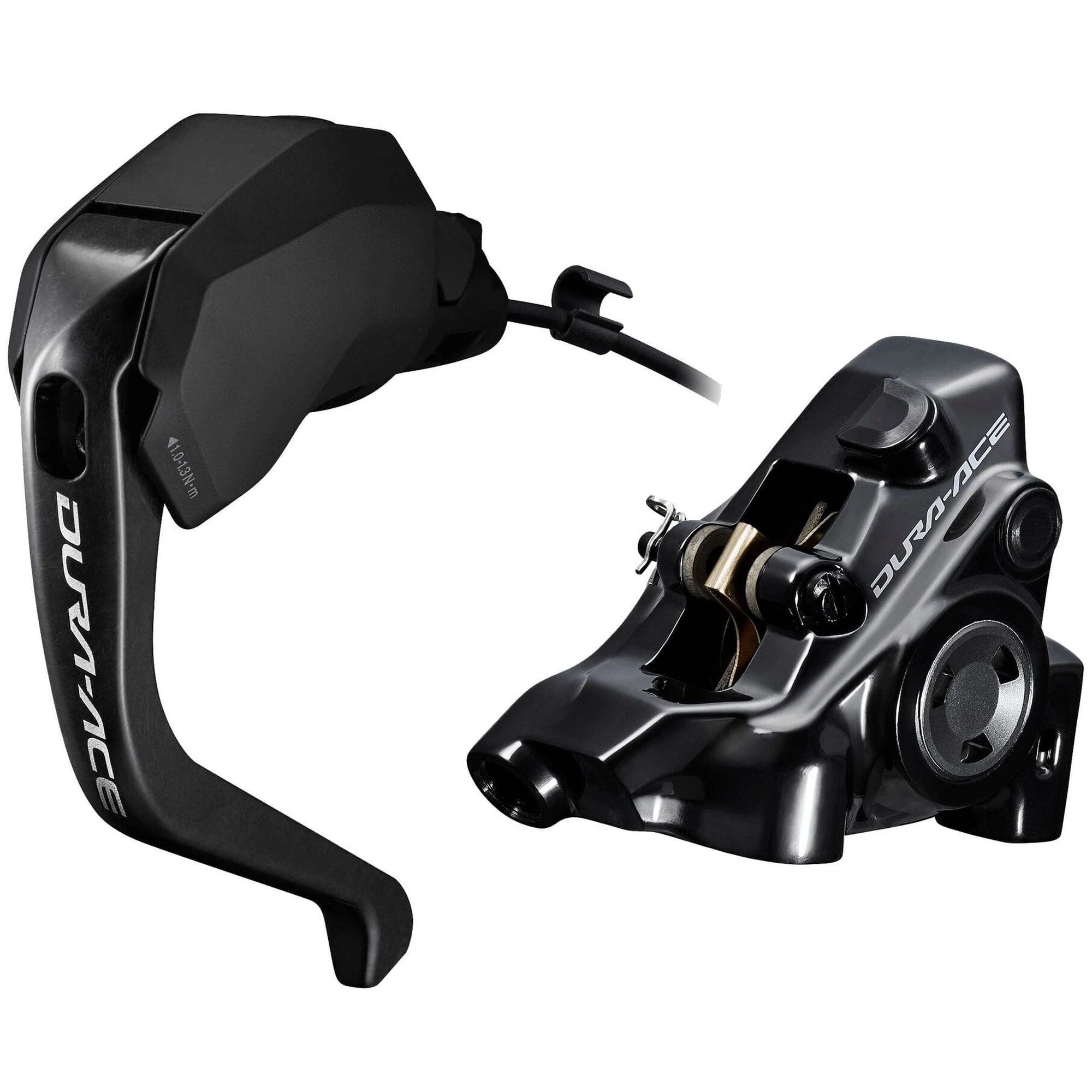 Shimano Dura-Ace R9180 Hydraulic Disc Di2 Left Rear TT Lever & Caliper 3 Shimano Dura-Ace R9180 Hydraulic Disc Di2 Left Rear TT Lever & Caliper