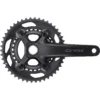 Shimano GRX FC-RX600 Double 10-Speed Chainset -Shimano Shop Shimano FC RX600 GRX Double 46 30 10 Speed Chainset Black